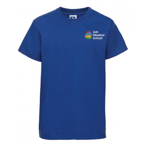 Bright Futures Ash Meadow School T-Shirt Royal Age 3/4