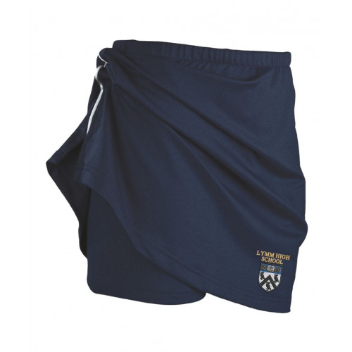 Lymm High School Girls PE Skort Navy Age 9/10