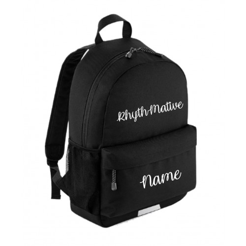 Black dance backpack sale