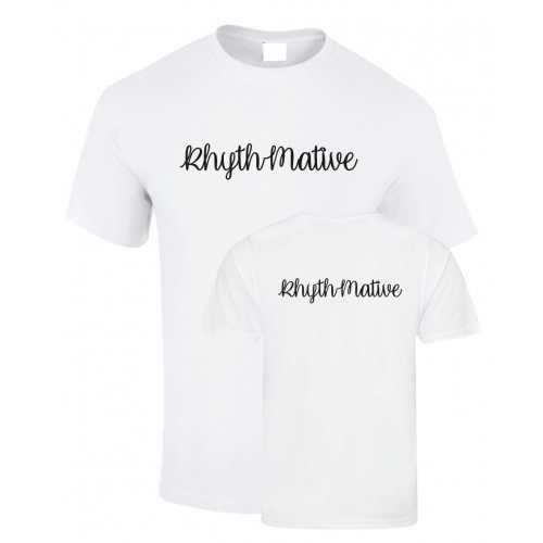 Rhythmative Dance Cotton T-Shirt White Age 3/4