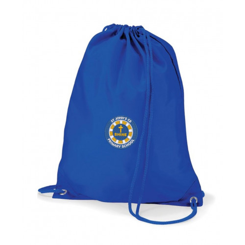 St John's Failsworth School PE Bag Royal