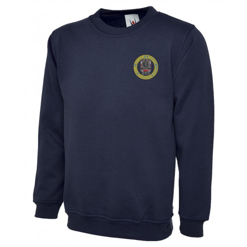 Urmston & District Model Engineering Sweatshirt Navy Size XSmall