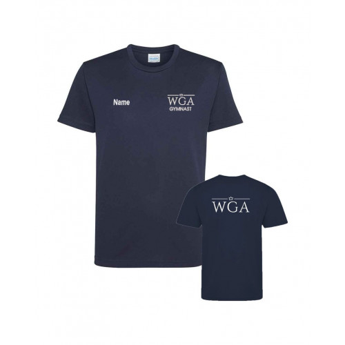 Widnes Gymnastics T-Shirt Navy Age 3/4