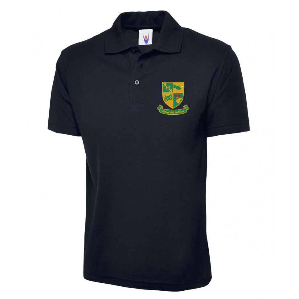 Touchline UK - Redbridge High School Staff Polo - Navy